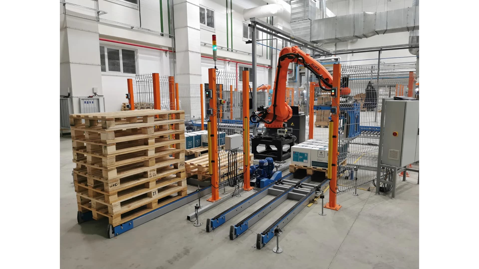 mobile palletizer - Application image 1